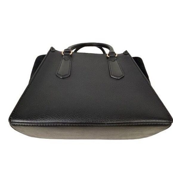 Michael Kors Kris Medium Pebbled Suede Leather Satchel Handbag Crossbody $358 - Picture 10 of 16